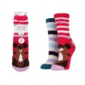 Wild Feet Fluffy Socks 2PK